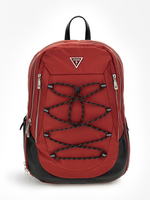 Mochila Certosa Nylon Naranja Guess