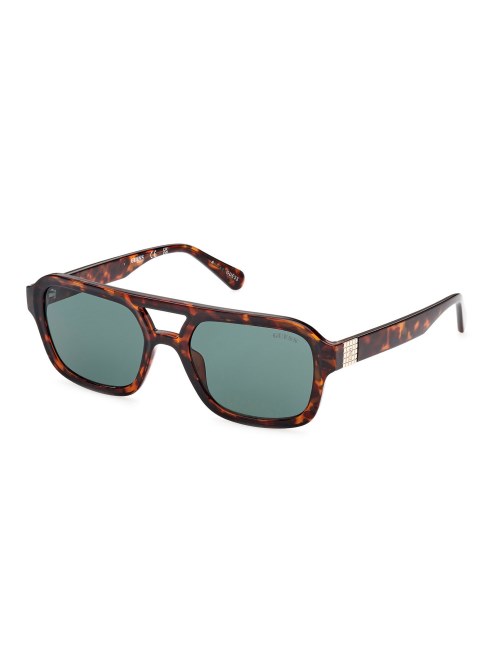 Gafas De Sol Cuadradas Guess Marrones