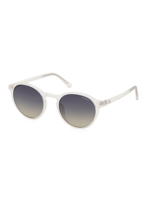 Gafas De Sol Redondas Modelo Guess Blanco