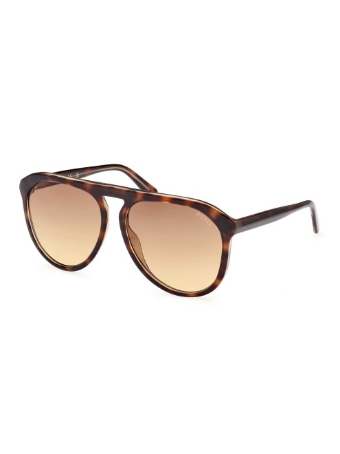 Modelo De Gafas De Sol De Aviador Marron Guess