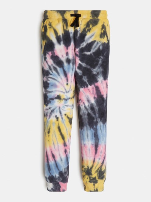 Guess Pantalón Activo Con Estampado Tie Dye Multicolor