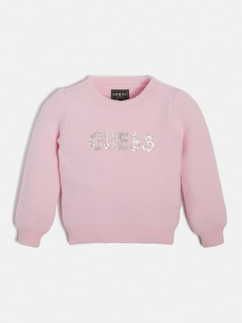 Jersey Con Logo En La Parte Delantera De Guess Rosa