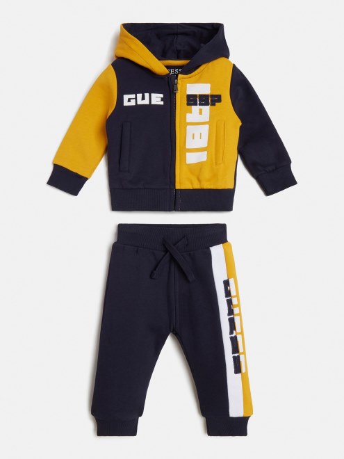 Conjunto Sudadera Y Pantalón Azul Guess