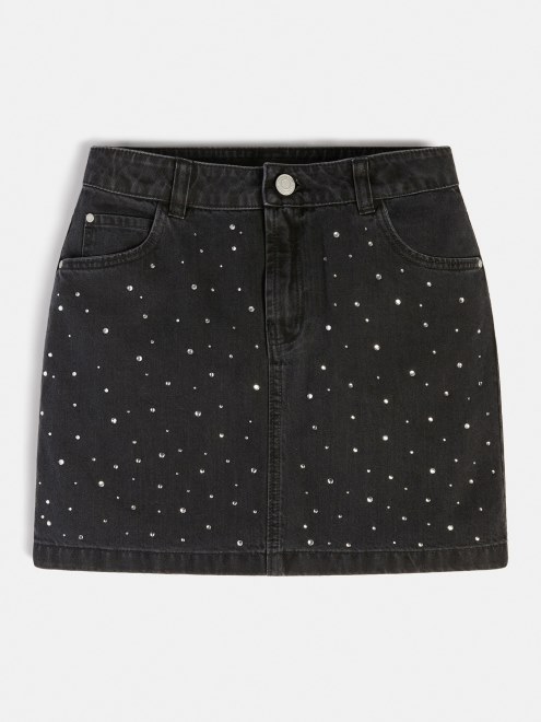 Adivina Falda De Mezclilla Negra