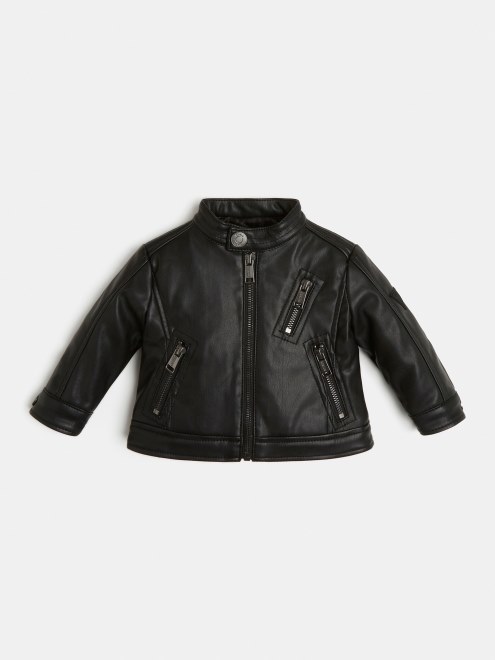 Chaqueta De Motociclista Supongo Negro