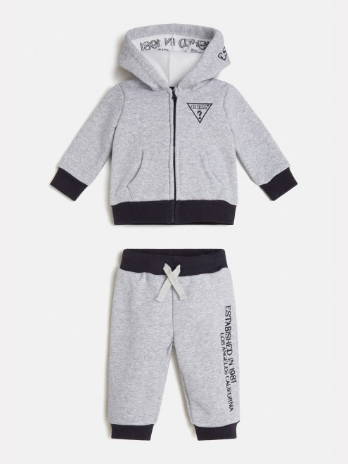 Conjunto Sudadera Y Pantalón Active Gris Multi Guess