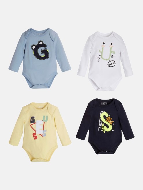 Body De Algodon Con Estampado Multicolor