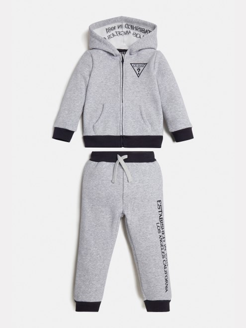 Conjunto Sudadera Y Pantalón Active Guess Gris Multi