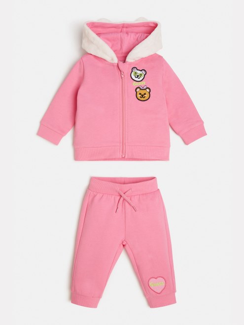 Conjunto Sudadera Y Pantalón Active Rosa Guess