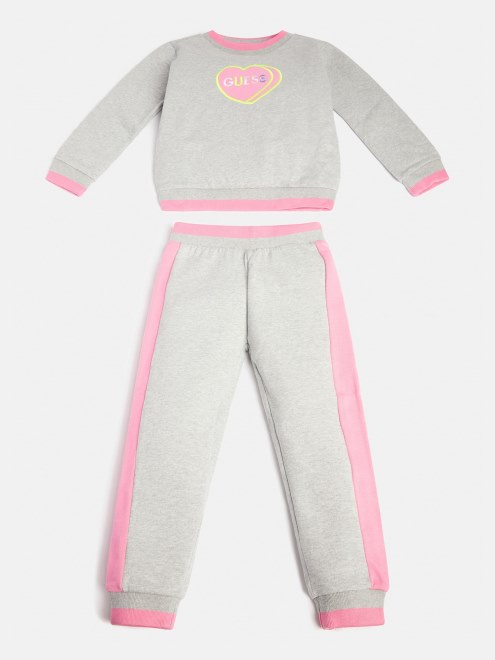 Conjunto Sudadera Y Pantalón Active Guess Gris Multi Nueva Tendencia