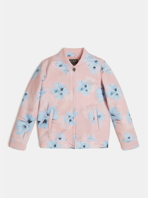 Sudadera Con Estampado De Rosa Multicolor