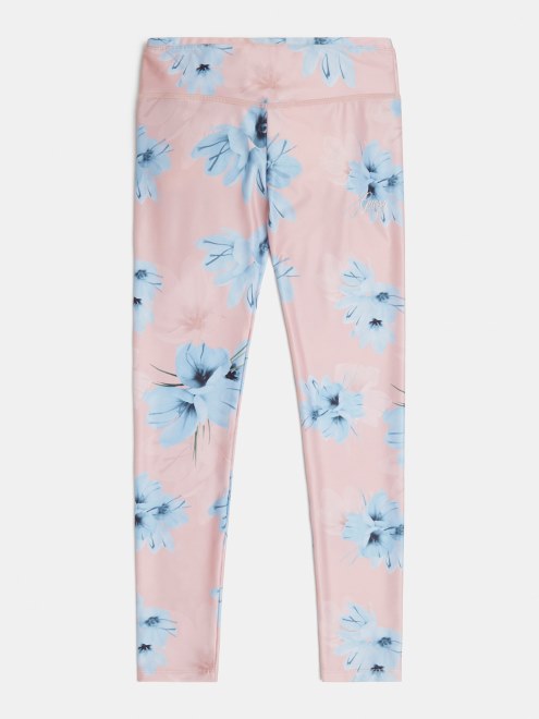 Guess Leggins Multi Rosa Estampados Por Toda La Prenda