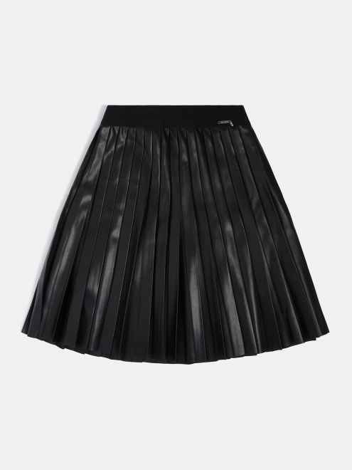 Adivina Falda Plisada Negra