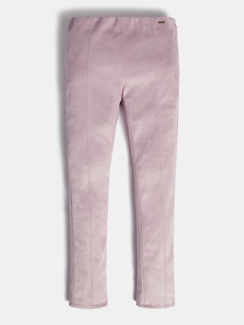 Supongo Que Leggins De Gamuza Sintetico Lila