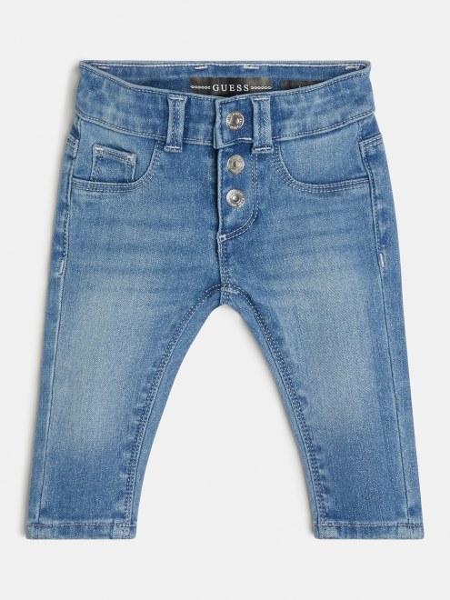 Guess Pantalón Vaquero Lurex Azul