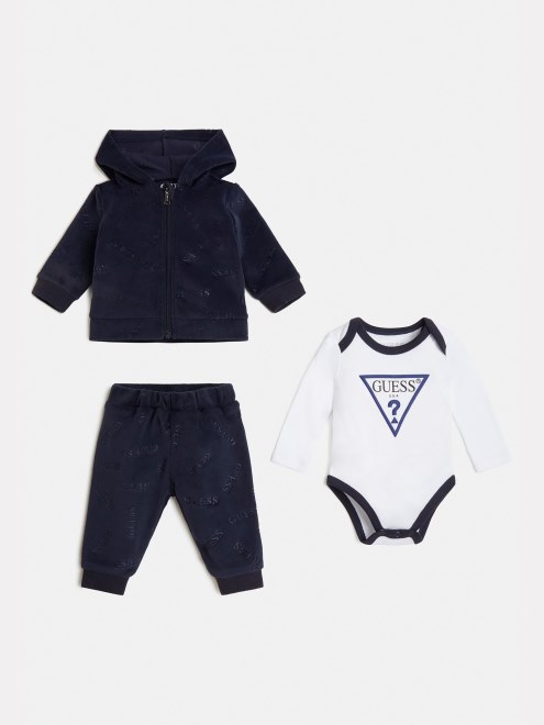 Sudadera De Chenilla Body Pantalón Azul Guess