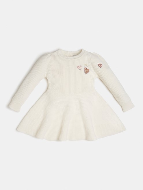 Supongo Que Suéter Vestido Blanco