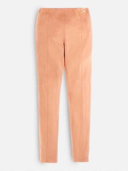 Supongo Que Polainas De Gamuza Naranja