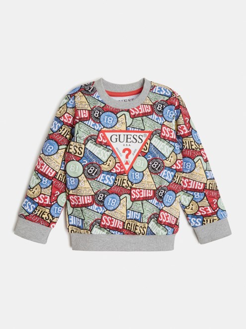 Sudadera Con Estampado Multicolor