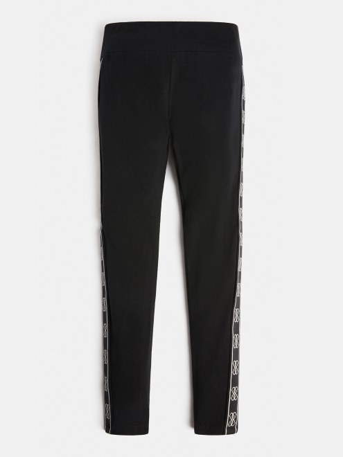 Mezcla De Algodón Legging Adivinar Negro