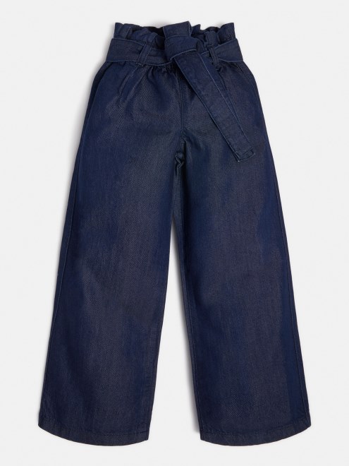 Guess Pantalones De Mezclilla De Ajuste Relajado Azul De Moda