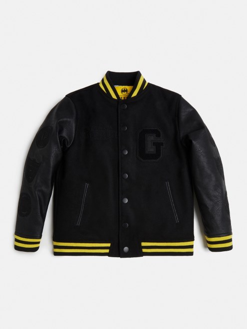 Cazadora Bomber Con Estampado De Batman Guess Negra