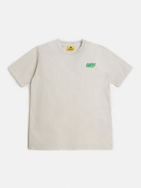 Camiseta Extragrande Con Estampado De Batman Beige Guess