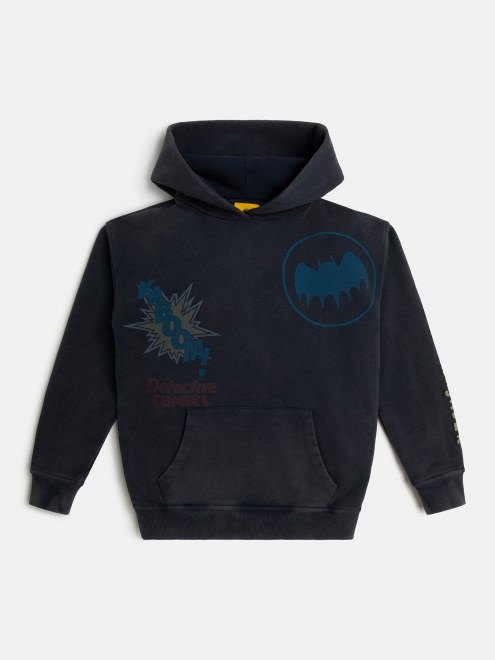 Sudadera Con Estampado De Batman En Negro