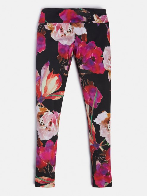 Adivinar Leggins Estampado Floral Multi Rosa