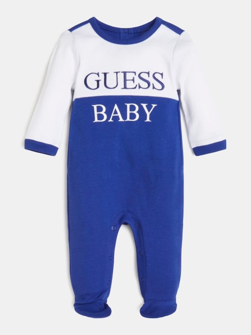 Guess Logo Delantero Overol Azul