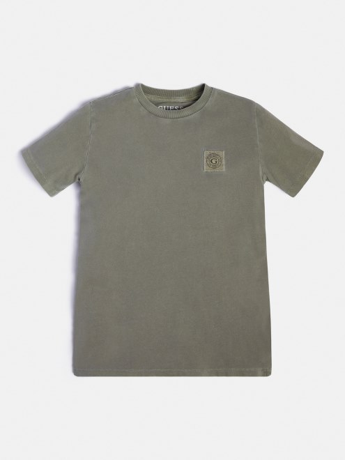 Camiseta Con El Logo Verde En La Parte Delantera