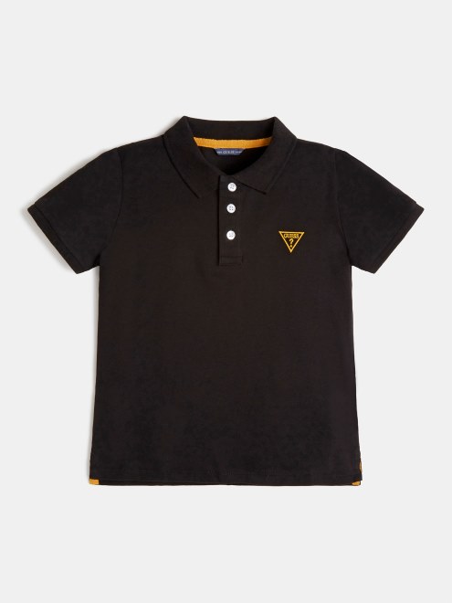 Guess Polo Con Logo En La Parte Delantera Negro