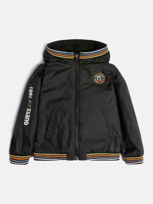 Cortavientos Con Logo En El Lateral