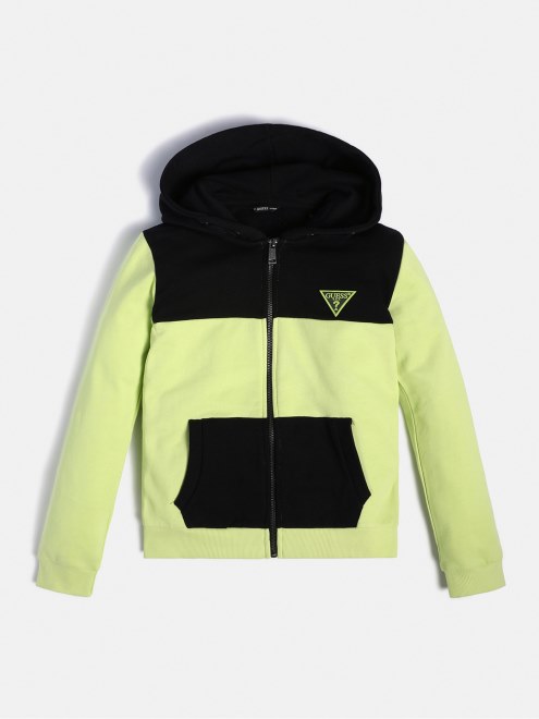 Sudadera Guess Negra Color Block