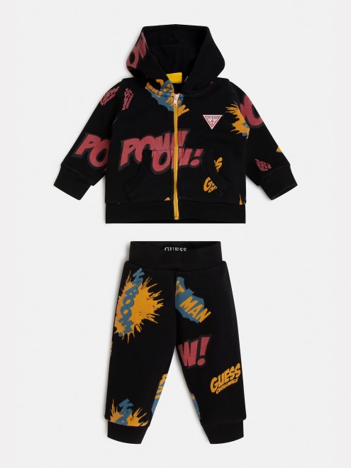 Conjunto De Sudadera Y Pantalón Con Estampado De Batman Negro Multi Guess