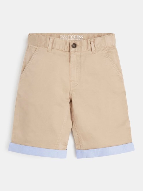 Bolsillos Chinos Beige Cortos Adivinar
