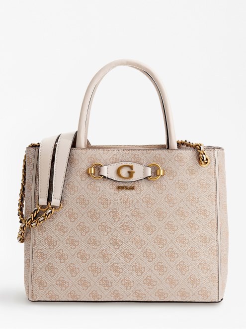 Crema Izzy 4g Logo Maxi Mano Bolsillo Adivinar