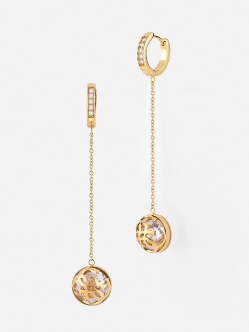 Pendientes Guess 4g Logo Boule' Multi Dorado