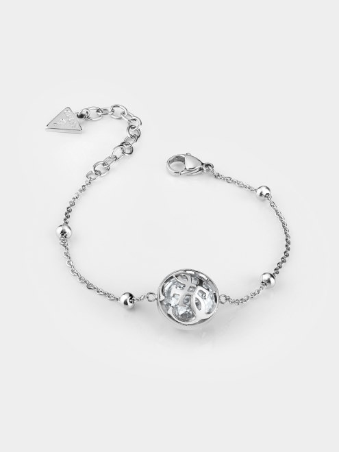 4g Logo Boule' Pulsera Plata Adivinar