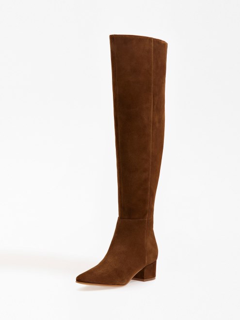 Botas Altas Guess Ante Sacha Beige
