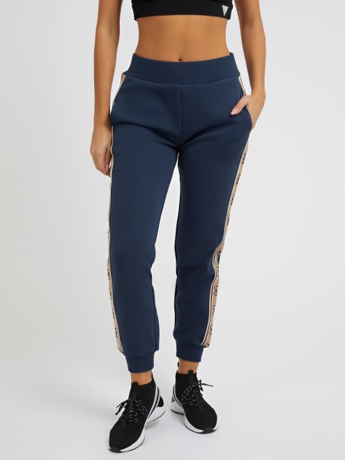 Joggers Con Cinta Del Logo Guess Azul