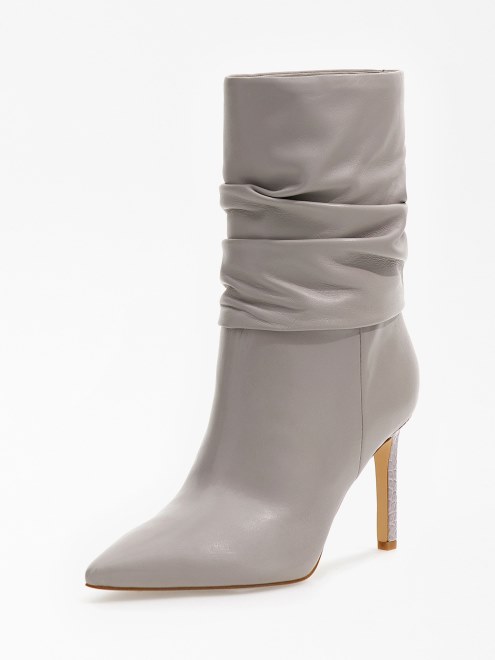 Botines Dabbi En Piel Multi Real Gris Guess