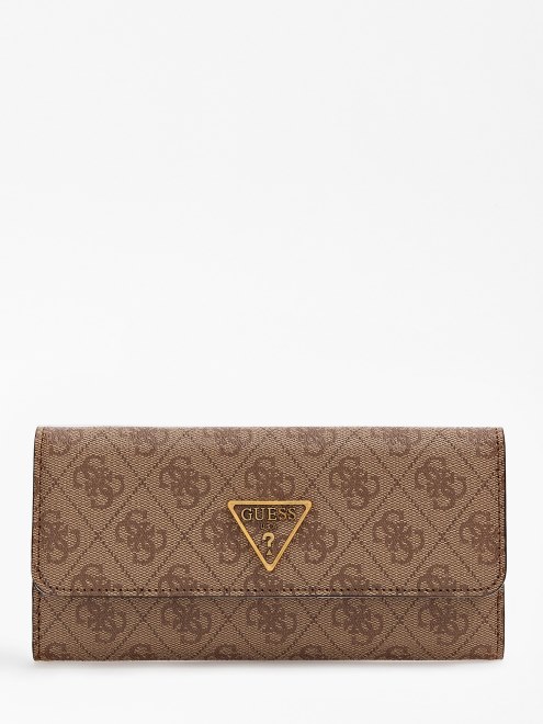 Billetera Con Logo 4g Laurel Beige Adivinar