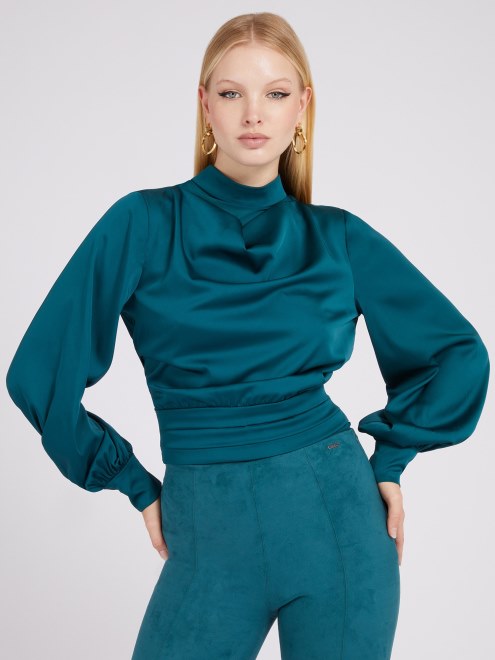 Cuerpo Espalda Abierta Adivinar Azul