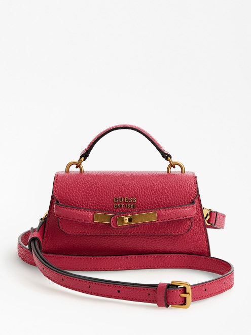 Microbolso De Mano Guess Enisa Rosa