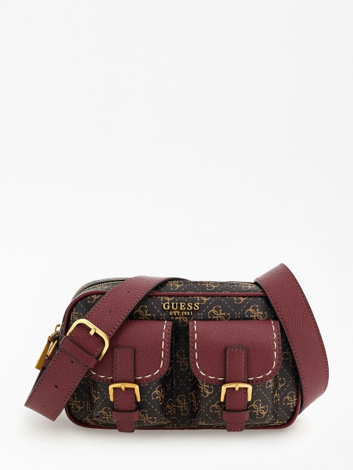 Bolso Bandolera Mini Adivinar Sin Limite 4g Logo Negro