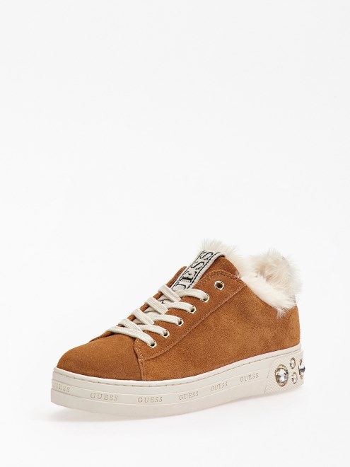 Deportivas Remaches Ante Guess Beige