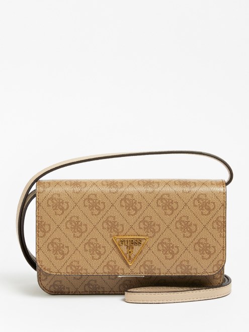 Funda Para Móvil Con Correa Guess Laurel Beige
