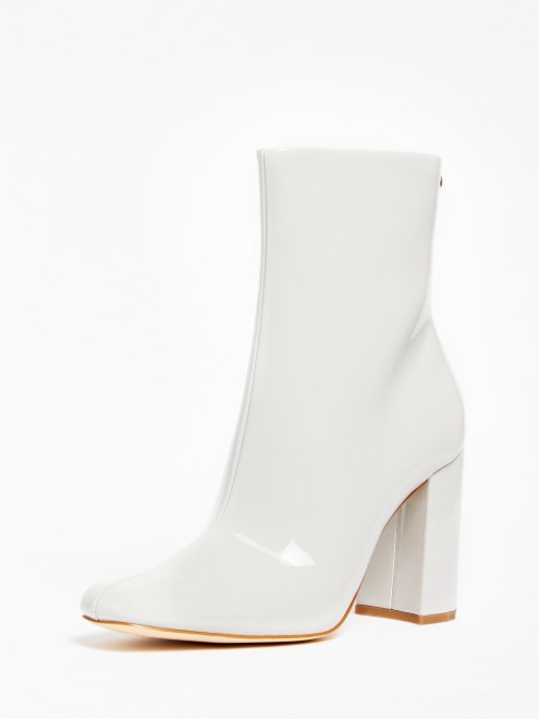 Bajas Botas Beaker De Charol Multi Guess Grises