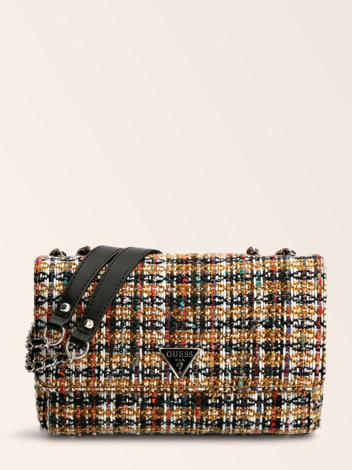 Bandolera Cessily De Tweed Marrón Multi Guess